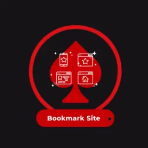 The Placebet Casino "Bookmark Site" button shows a spade symbol with various website icons inside, encouraging users to save the site for easy access.